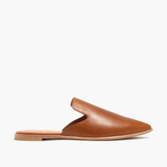 Madewell Shoes - New MADEWELL The Gemma Mule English Saddle Leather